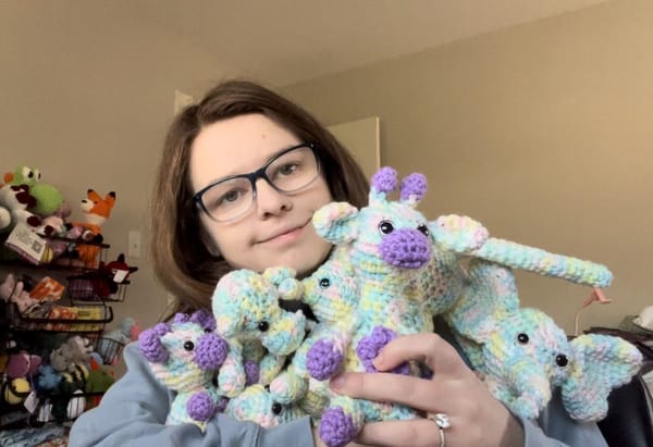 Using a massive skein of yarn up
