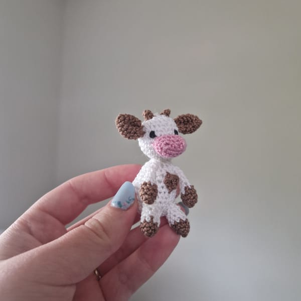I challenged myself to make smallest plushie I've ever made